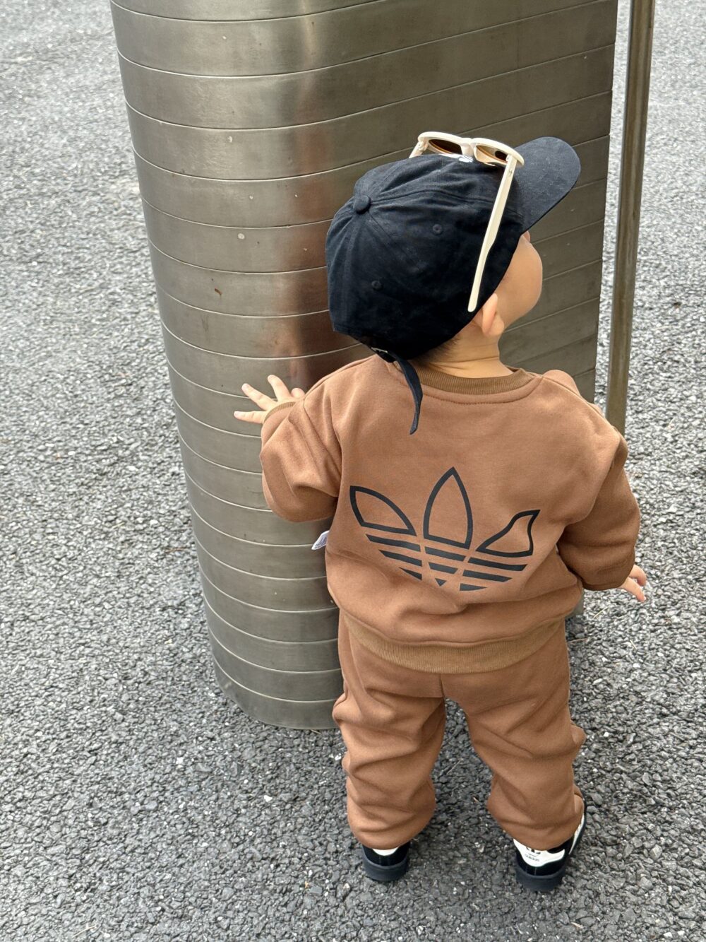 🤎棕色喬丹印花套裝