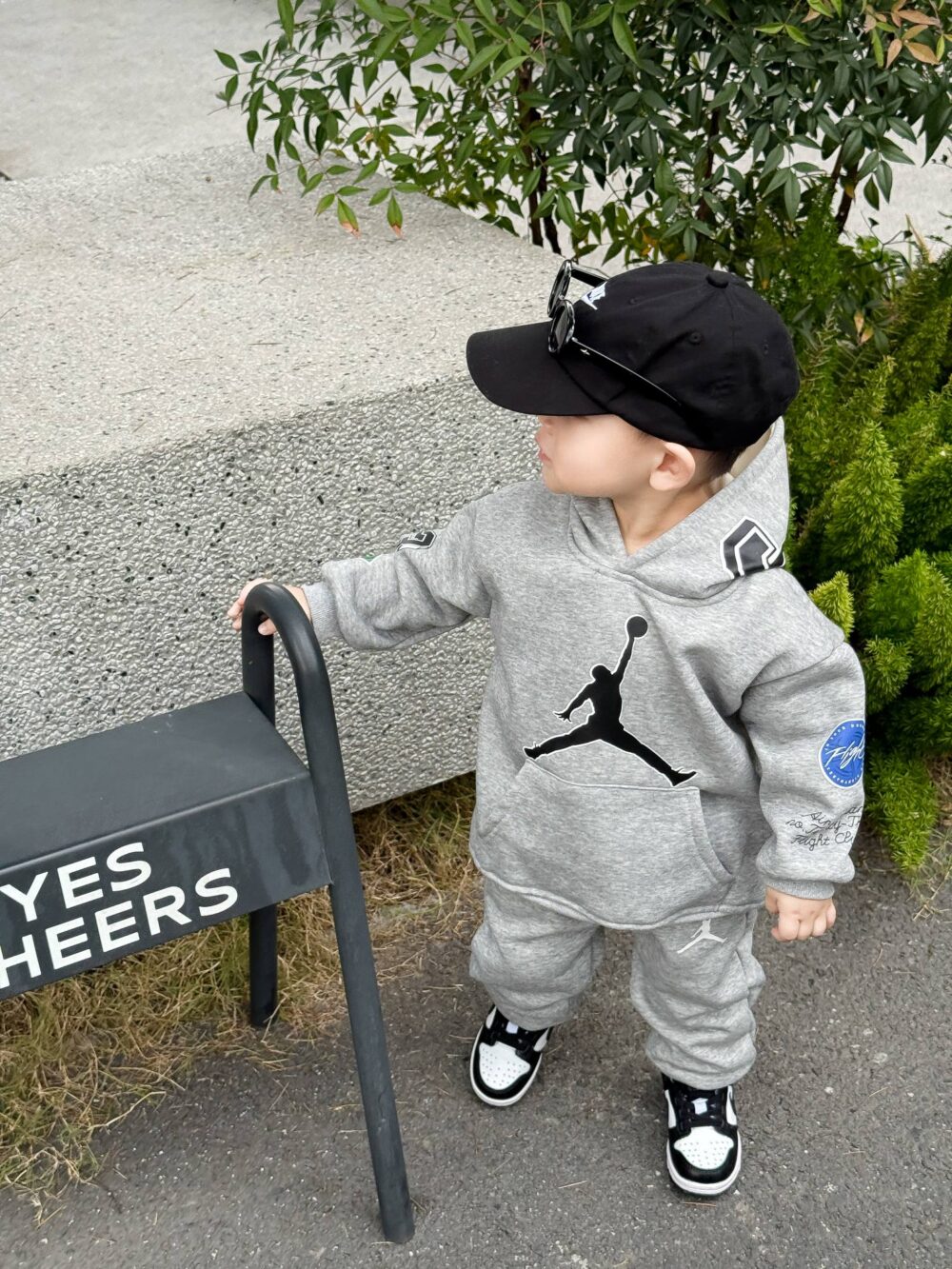 🤎喬丹連帽印花套裝