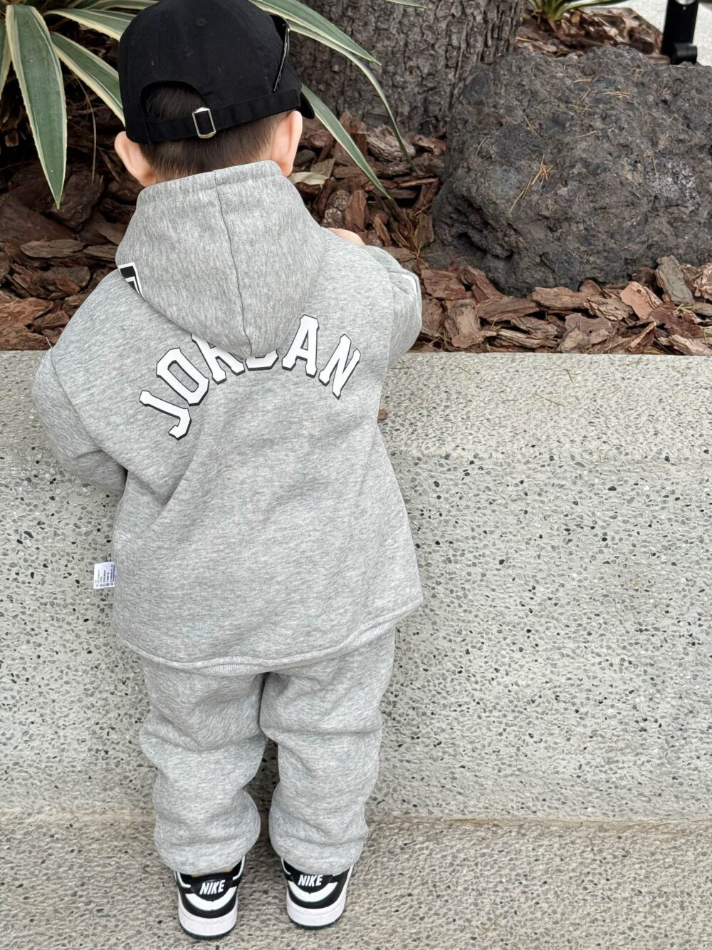 🤎喬丹連帽印花套裝