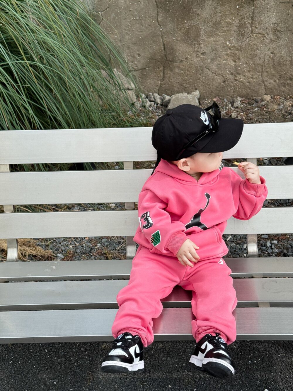 🤎喬丹連帽印花套裝