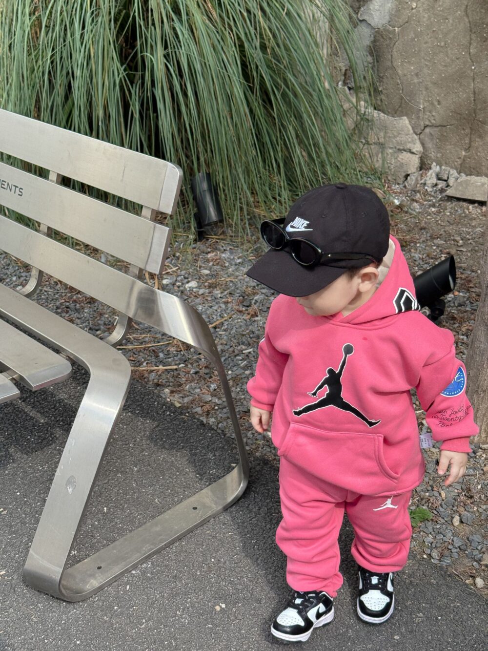 🤎喬丹連帽印花套裝