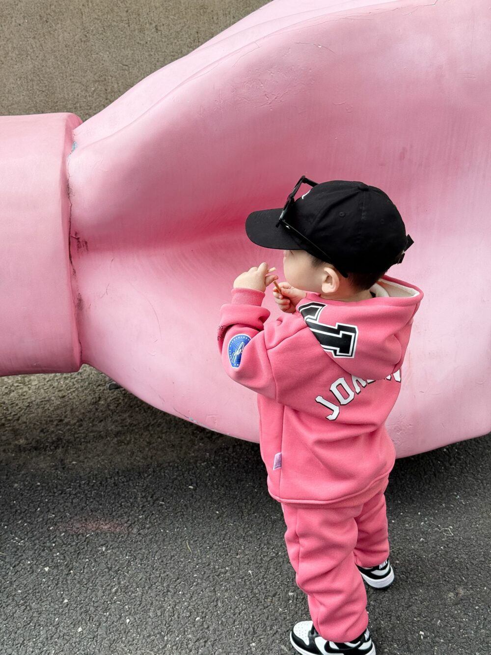 🤎喬丹連帽印花套裝