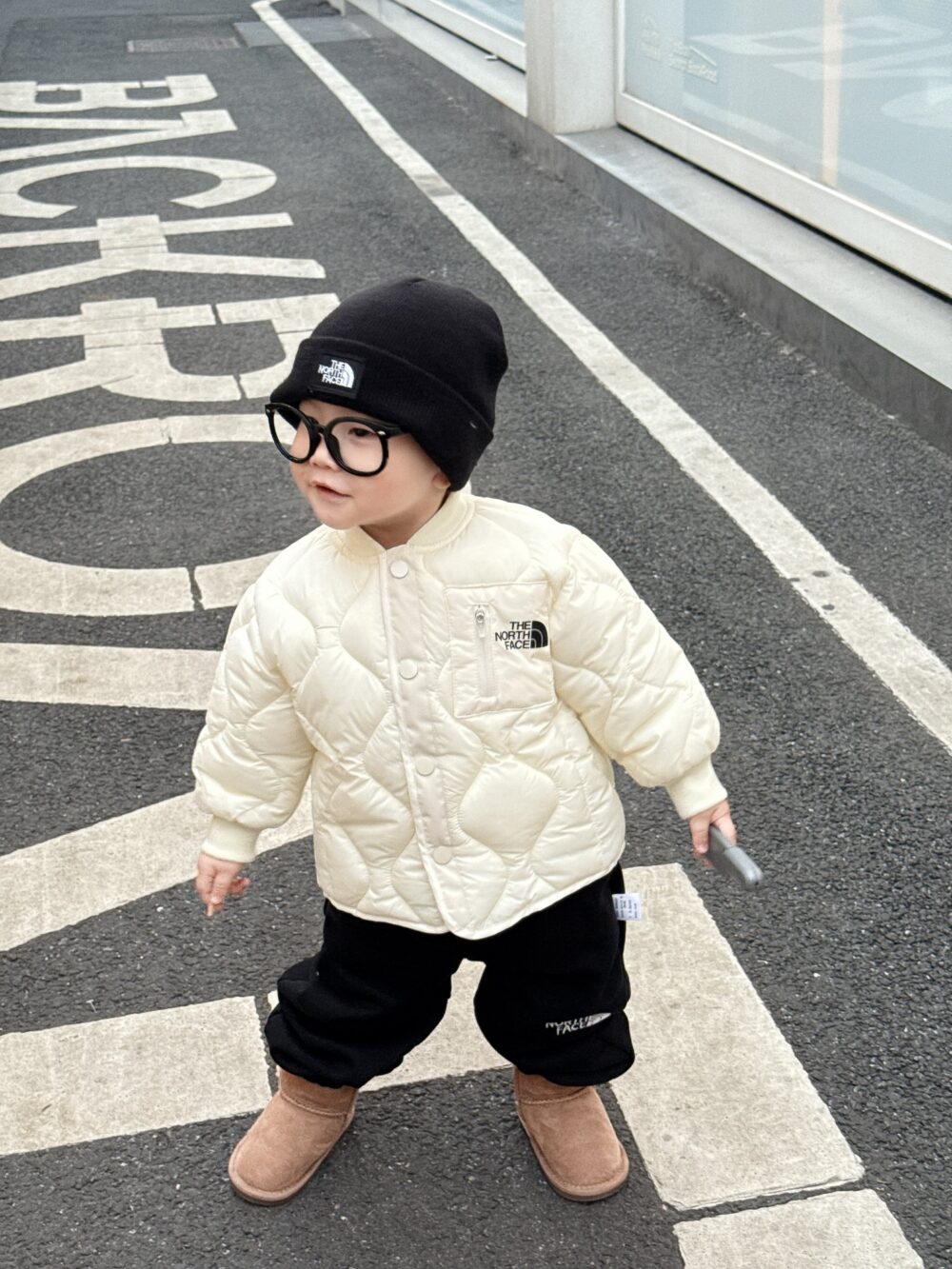 🤎 北臉菱格羽絨外套