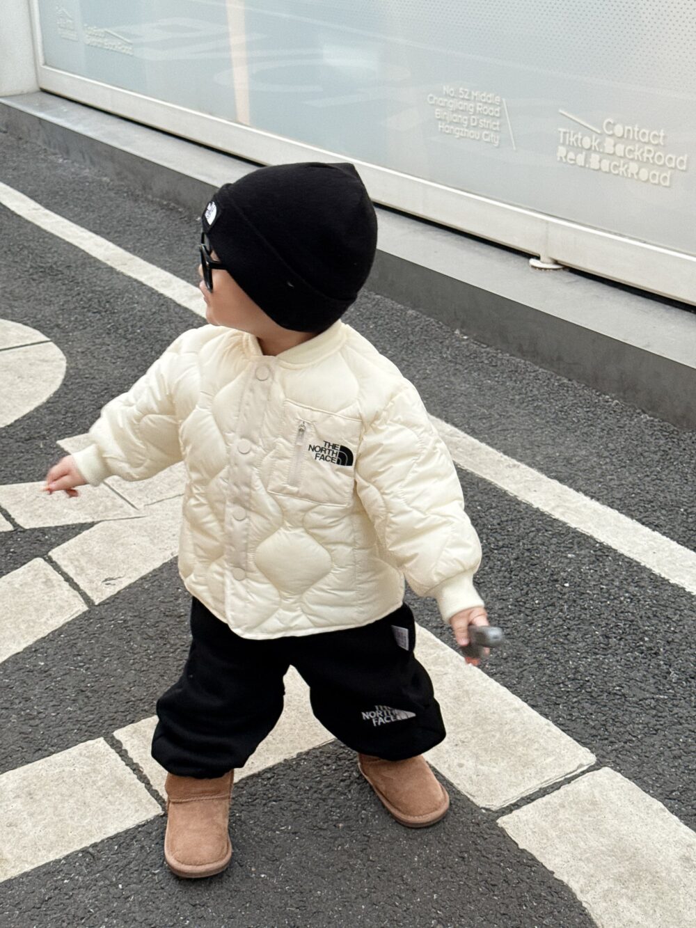 🤎 北臉菱格羽絨外套