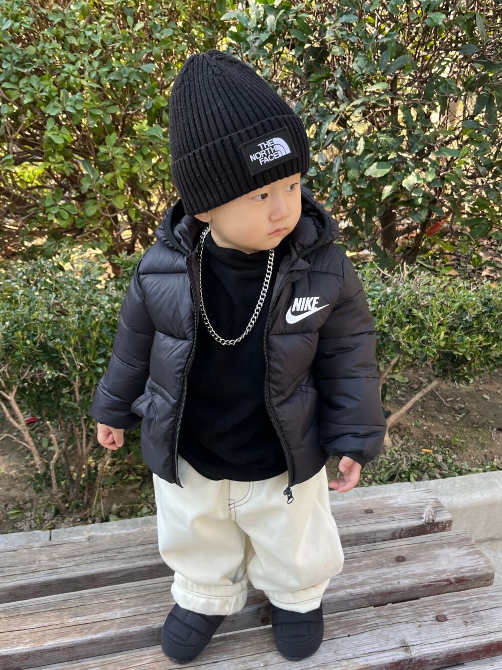 🤎NK立體logo 羽絨外套