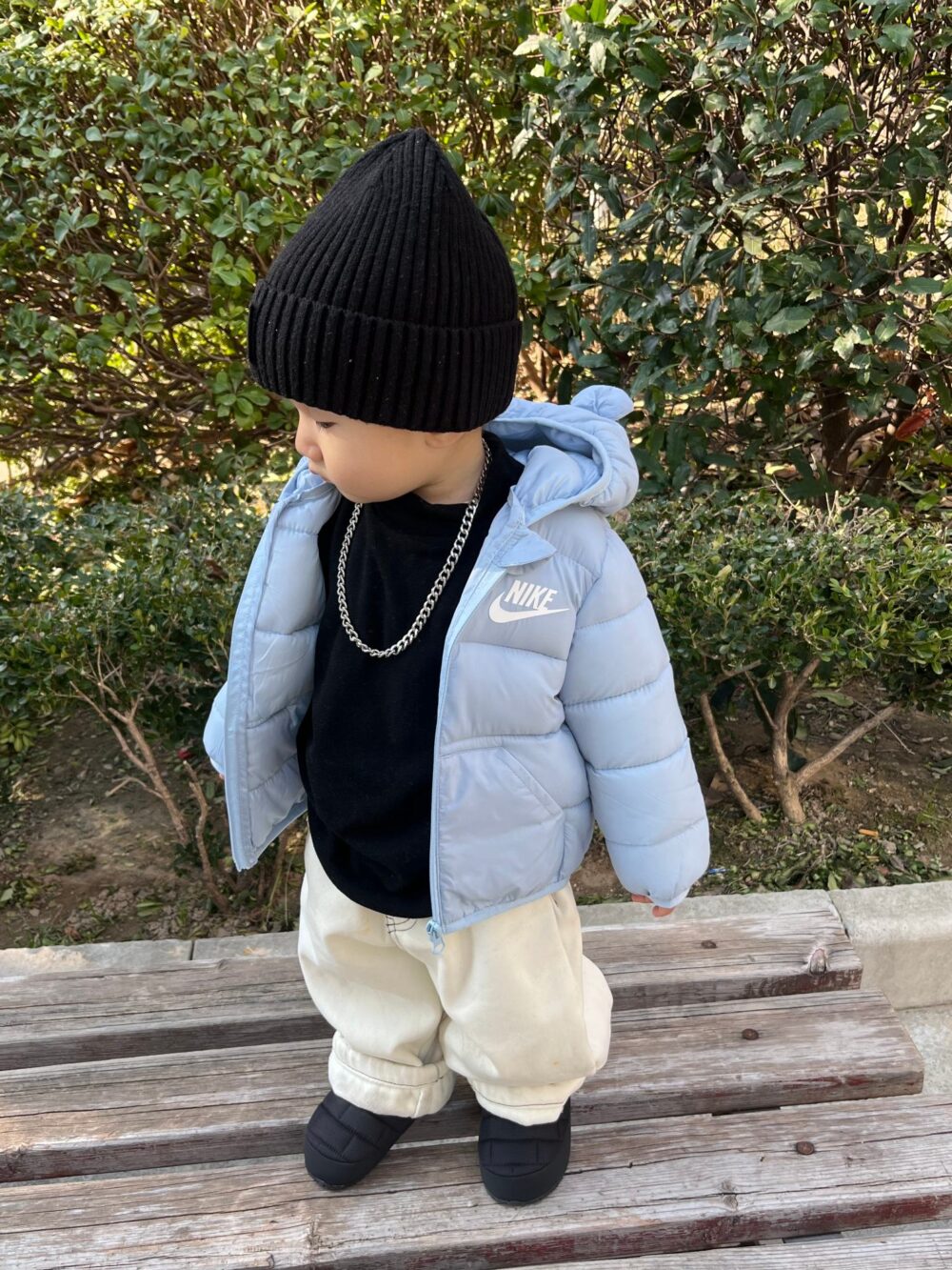 🤎NK立體logo 羽絨外套