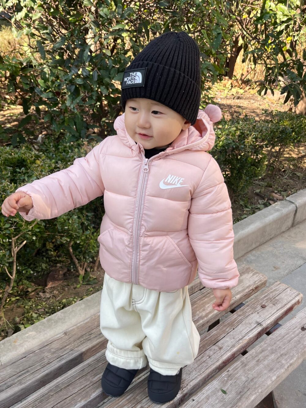 🤎NK立體logo 羽絨外套