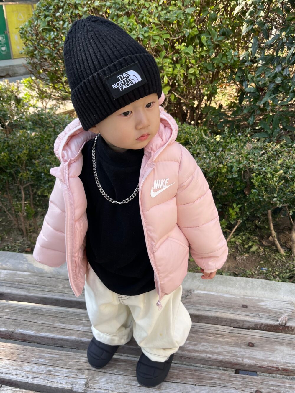 🤎NK立體logo 羽絨外套