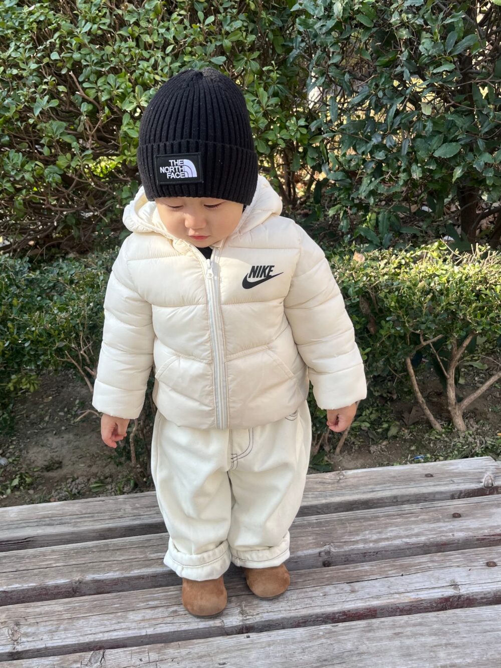 🤎NK立體logo 羽絨外套