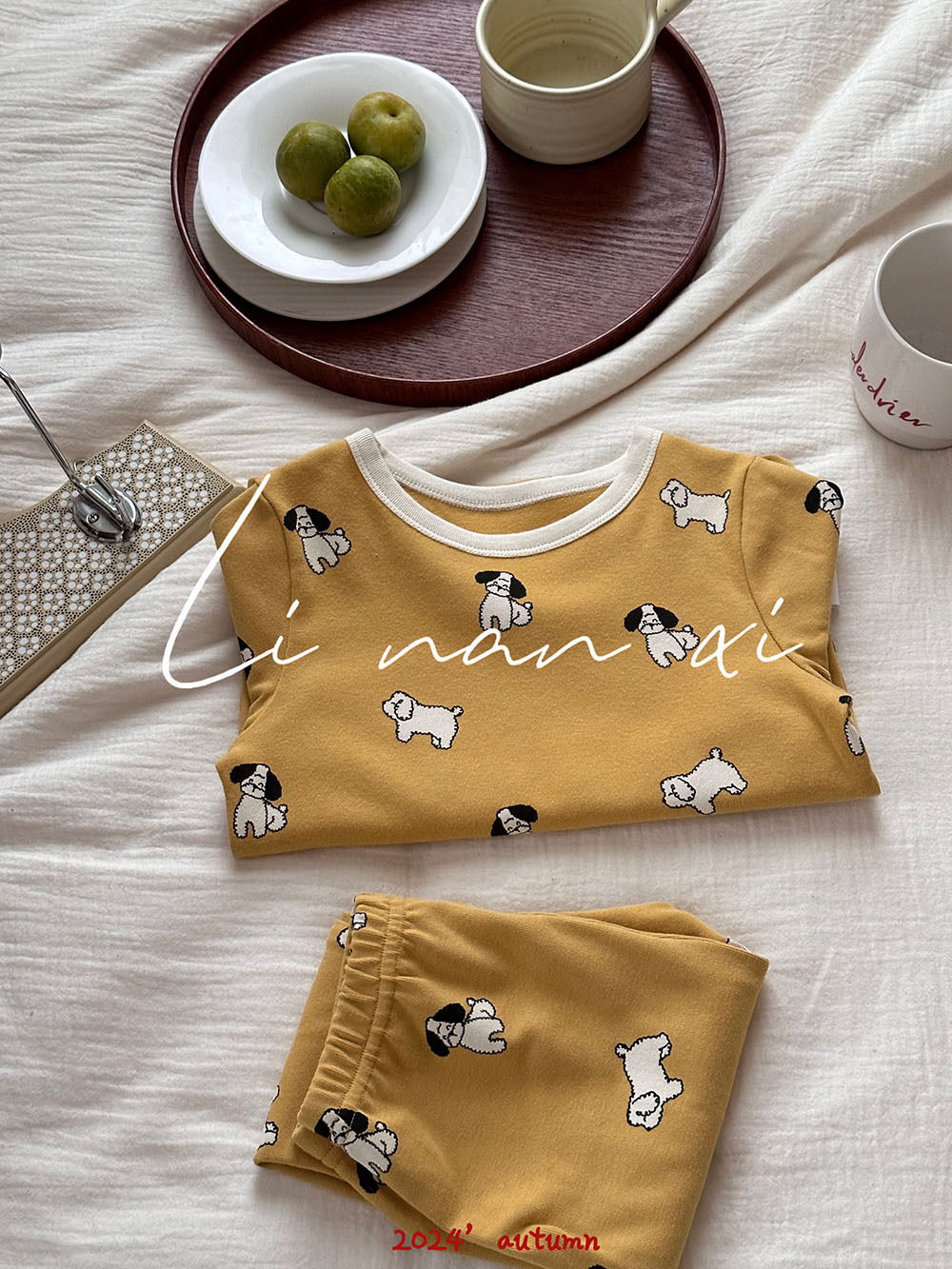 O1CN01WgamSn2KCDWRlJJL7_!!2206383699520-0-cib 預購🌙 秋冬童裝睡衣|羊毛拉架親膚睡衣 💤