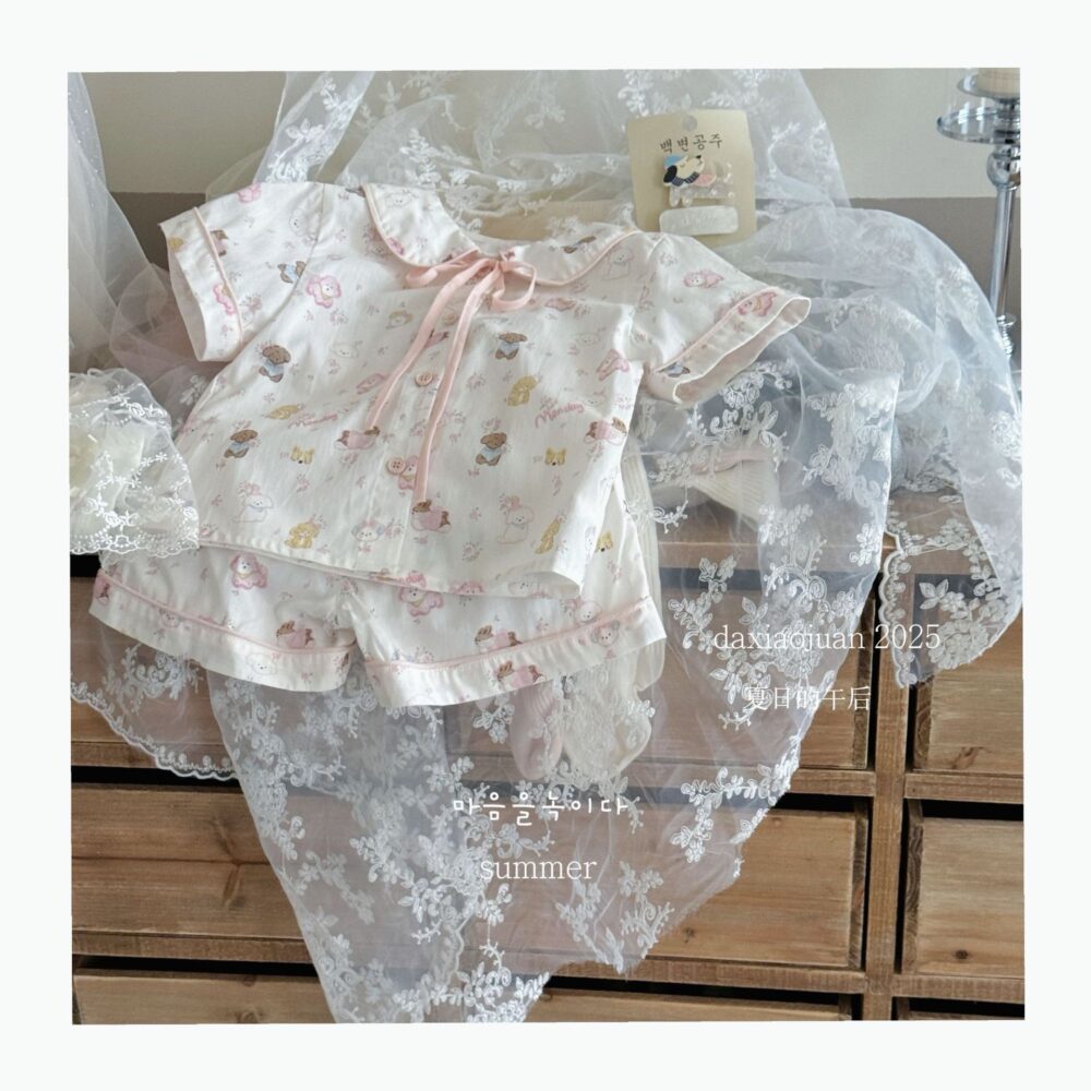 img_1100 ✨ 夏日軟萌居家時光☁️✨
兒童棉質短袖睡衣套裝