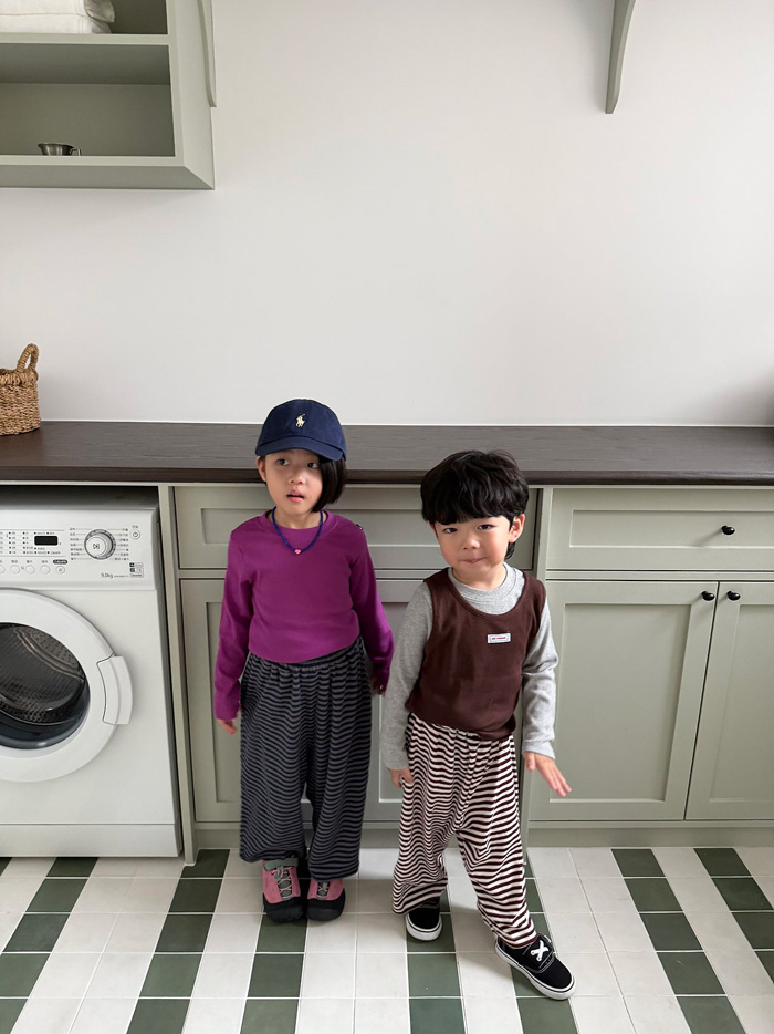 【正韓童裝】韓系百搭純色長袖T恤｜多色