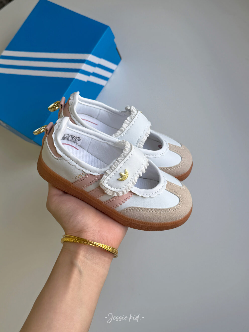 adidas｜Samba 童款瑪麗珍休閒鞋